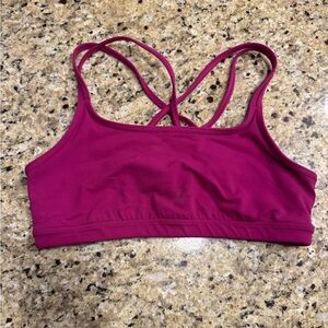 Athleta fuchsia Women's Pink Sports Bra size large